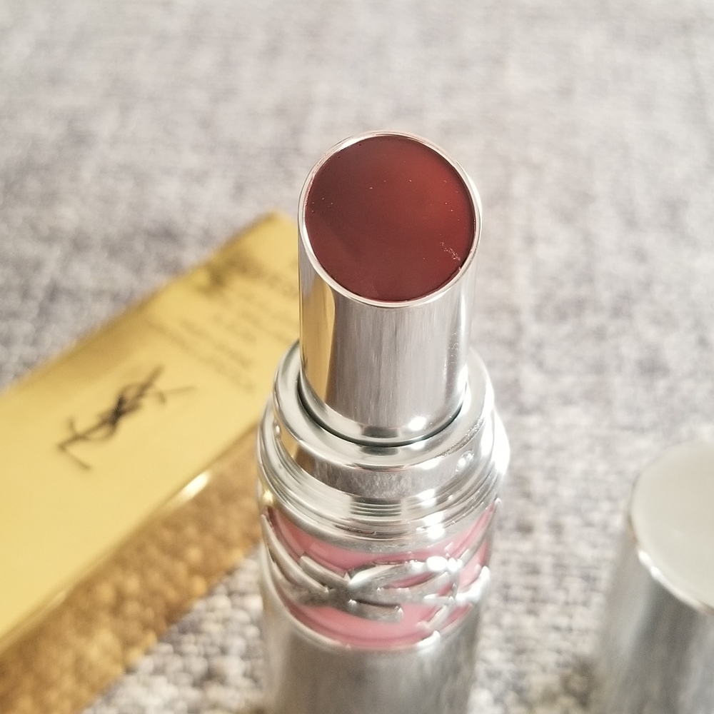YSL Loveshine Lip Oil Stick - 207 Scenic Brown - Picture 2 of 6